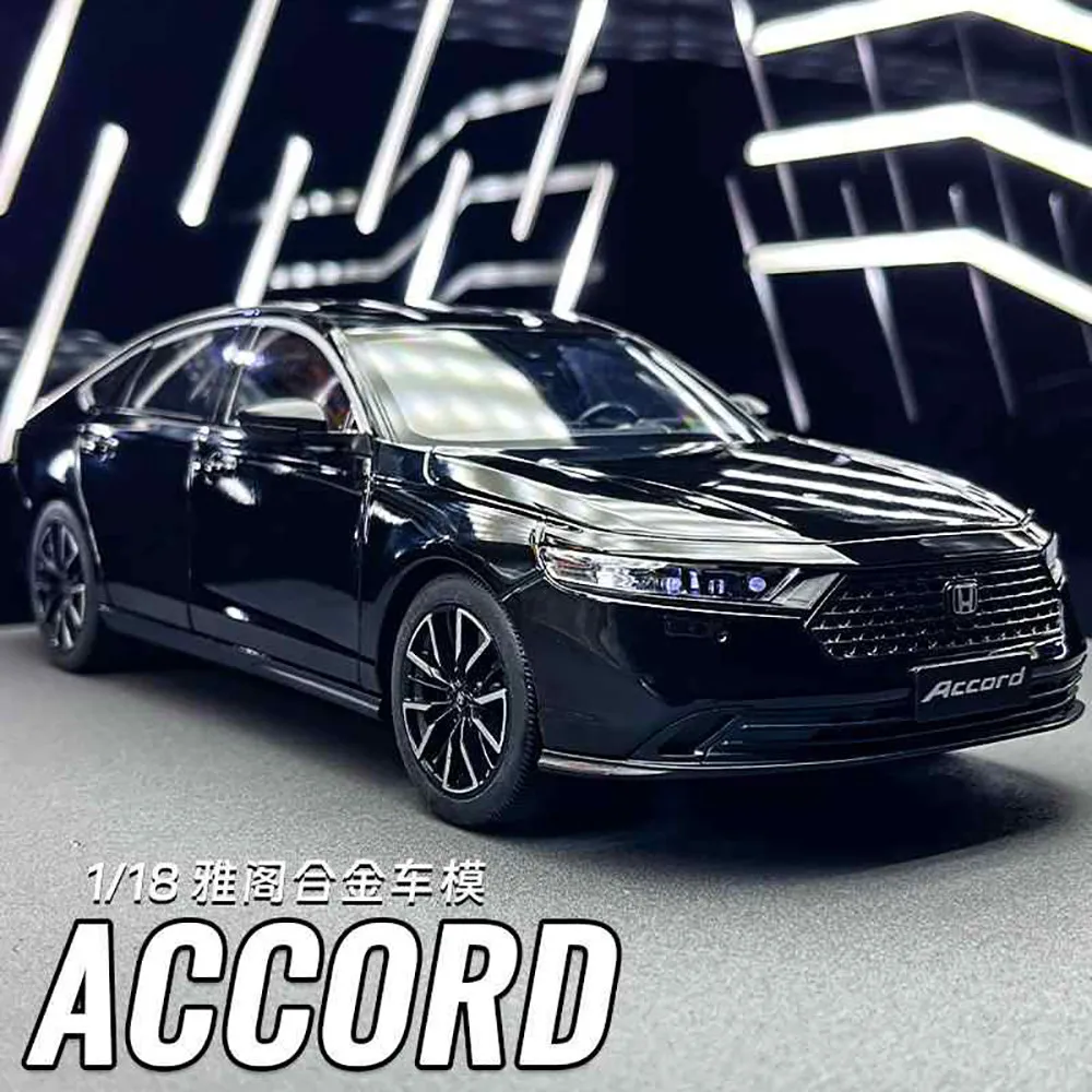 

1:18 Accord Simulation Diecast Metal Alloy Model car Sound Light Collection Kids Toy Gifts