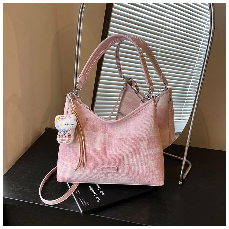 

High End Elegant Fashion Leather Womens Bag Paris Vintage Luxury Designer Bag Casual Tote Bag Trendy Crossbody Messenger Bag
