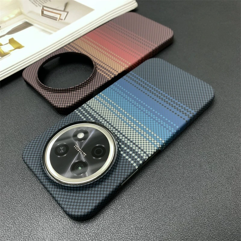 For Huawei Nova 15 Max Case Stylish Matte Skin-Friendly Carbon Fiber PC Cover For Huawei Nova 15 Max Ultra-Thin Shockproof Funda