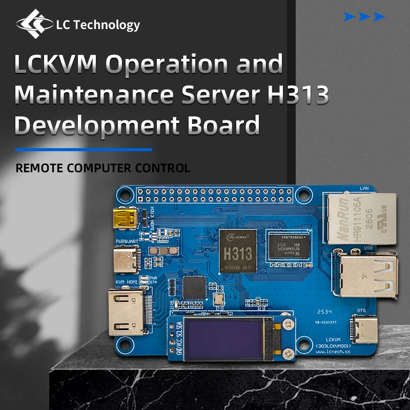 Lckvm Computer Remote Control Operation and Maintenance Server H313 Development Board HDMI Raspberry Pi Kvm