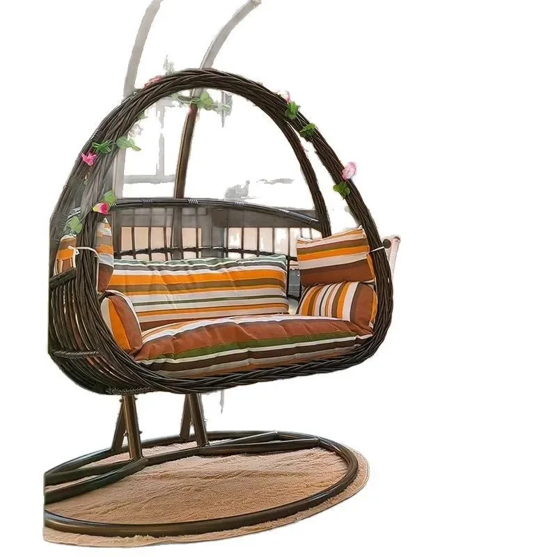 hanging basket chair, indoor swing cradle, hanging chair, lazy home balcony, hammock, bedroom Internet celebrity bird's nest