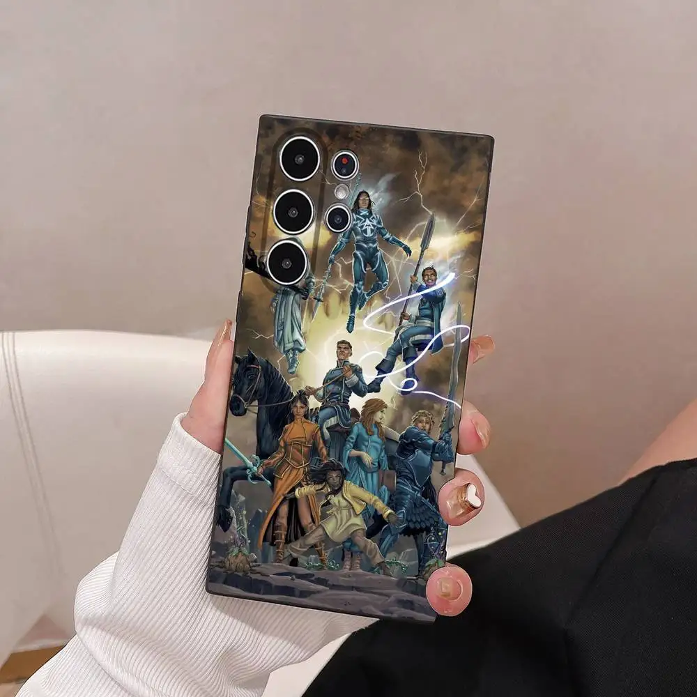 Die Stormlight Archive Knights Handyhülle, hautfreundliche, weiche TPU-Hülle, kompatibel mit Samsung S21/S22/S23/S24/S25 FE/Plus/Ultra