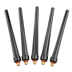 5pcs/set Welding Back Cap (Long) 41V24 Matching Tig Welding Torch WP-9 WP-20 WP-25 TIG Cutting Consumable Fittings Accessories