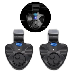 2pcs / 4pcs Electronic Fishing Bite Alarm with Sound LED Lights Indicator Fish Bite Alarms Fishing Equipment