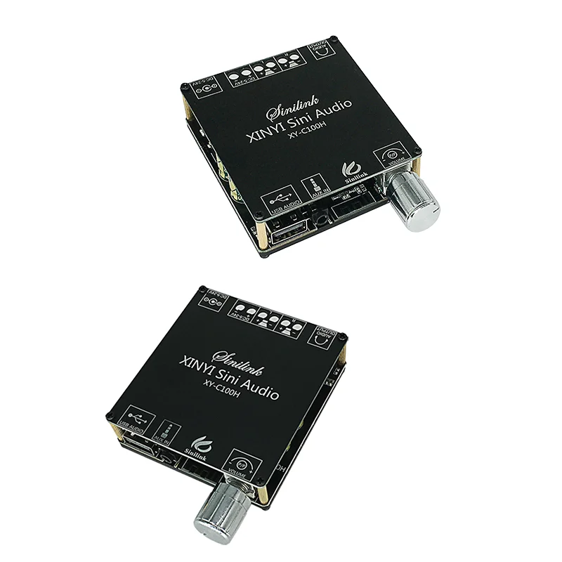 Плата усилителя мощности 100WX2 TPA3116D2, цифровой аудио усилитель мощности, Bluetooth 5,0, двухканальный Hi-Fi стерео домашний кинотеатр, AUX USB