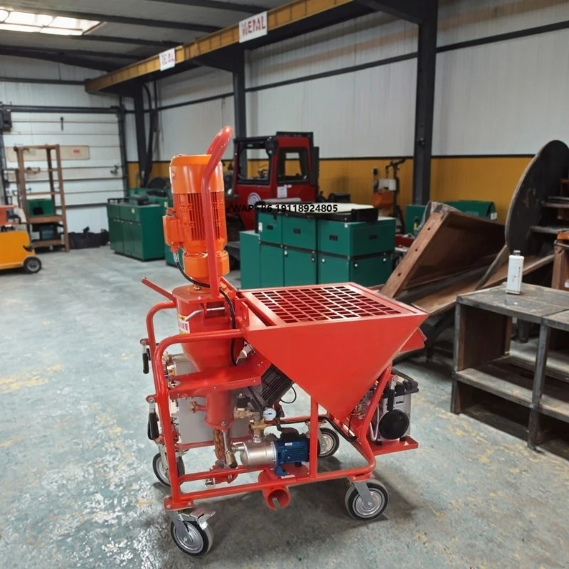 Automatic Wall Spraying Plastering Machine with Precise Control Material Saving for Cement/Gypsum on Interior/Exterior Walls