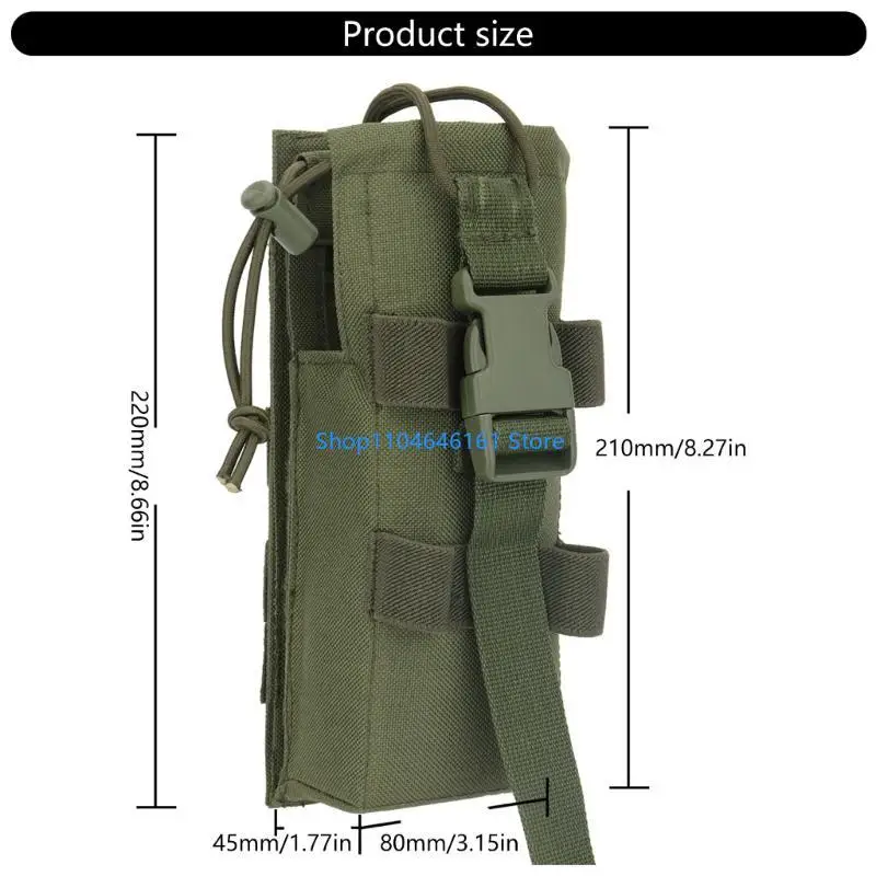Tactic Interphone Bag Holster Sicherheitsgürtel Tragetasche Radiotaschen Halteretui