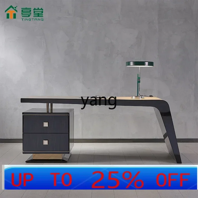 Lcx  simple home learning computer desk high-end minimalist style desk  furniture