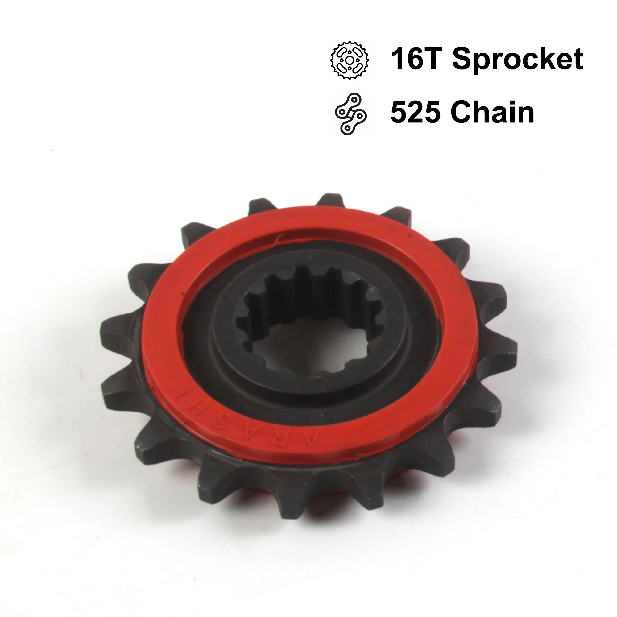 Motorcycle For SUZUKI GSX-R600 525 Chain 16T Front Rubber Cushioned Sprocket Kit GSXR600 GSXR 600 1997-2020 1998 1999 2001 2002