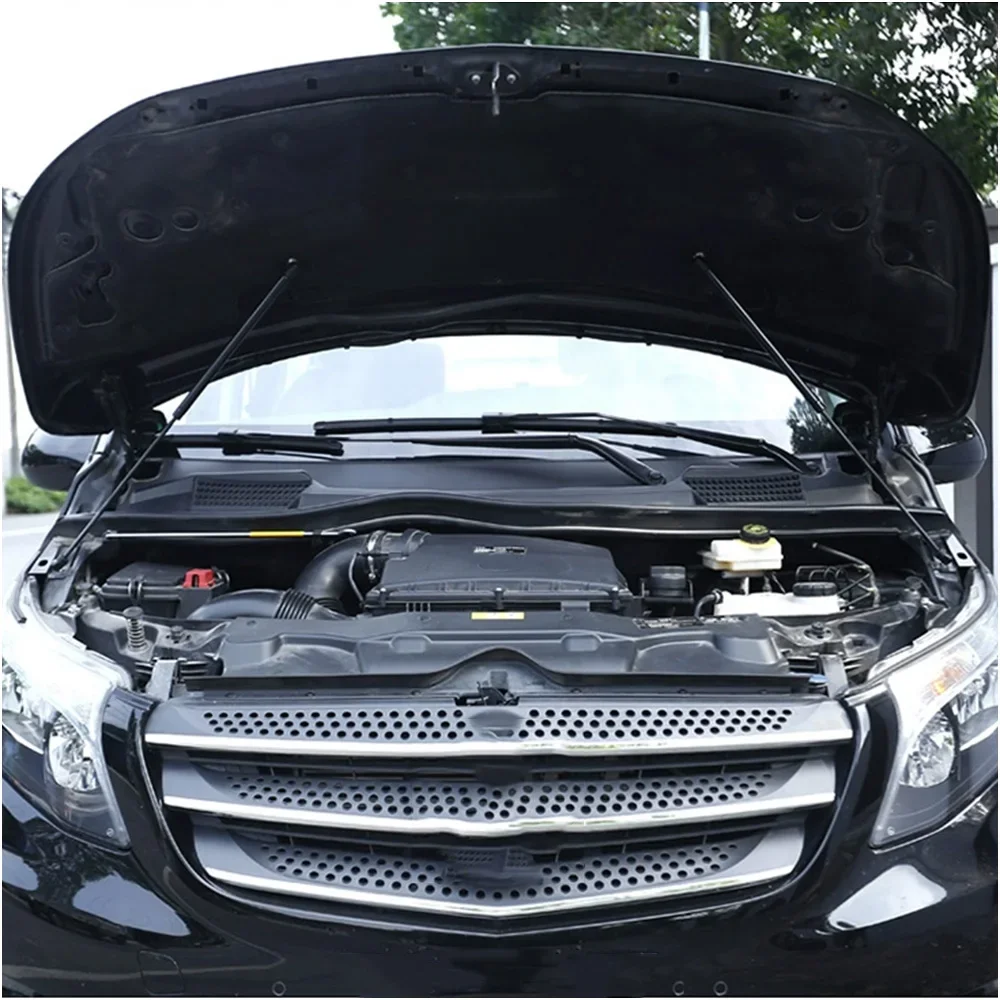 Car Bonnet Cover Lift Support Spring Shock Strut Bars Gas Rod for Benz Vito Viano V-class Marco Polo Metris W447 2014-2022