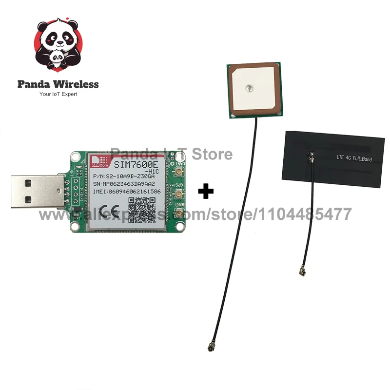

SIMcom SIM7600E-H1C LTE CAT4 USB-ключ, комплект TE-A, 1 шт., для высокоскоростного подключения, в наличии, 100% оригинал