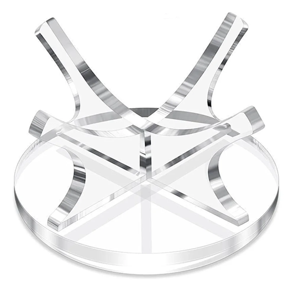 Acrylic Small Ball Stand Holder Clear Sport Ball Display Rack Memorabilia Autograph Baseball Stand for Golf Softball Tennis Ball