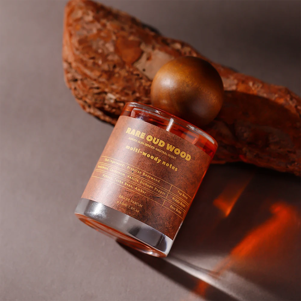 Raro perfume unisex Oud Wood Multi-Woody enviado con Oud palisandro sándalo vainilla de larga duración, fragancia de madera oriental de lujo