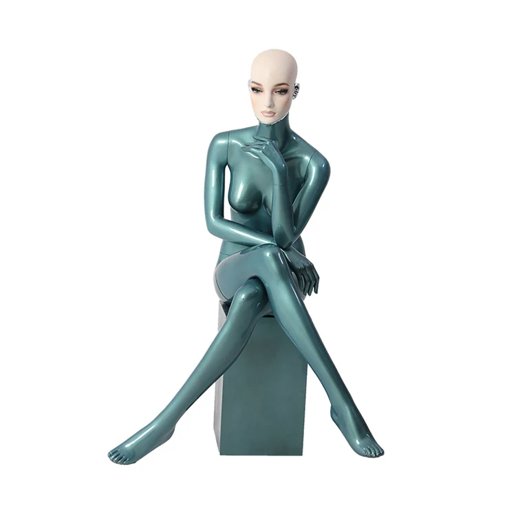 High quality fashion designed fiberglass full body female mannequins dummy