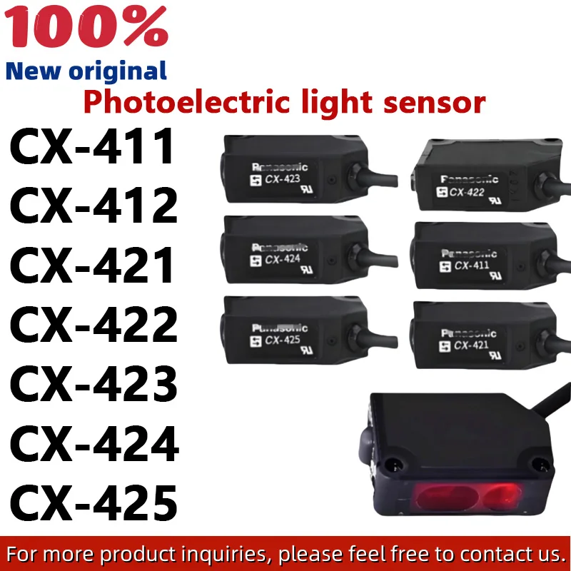 New original CX-411 CX-412 CX-421 CX-422 CX-423 CX-424 CX-425 photoelectric switch sensor more products are welcome to consult