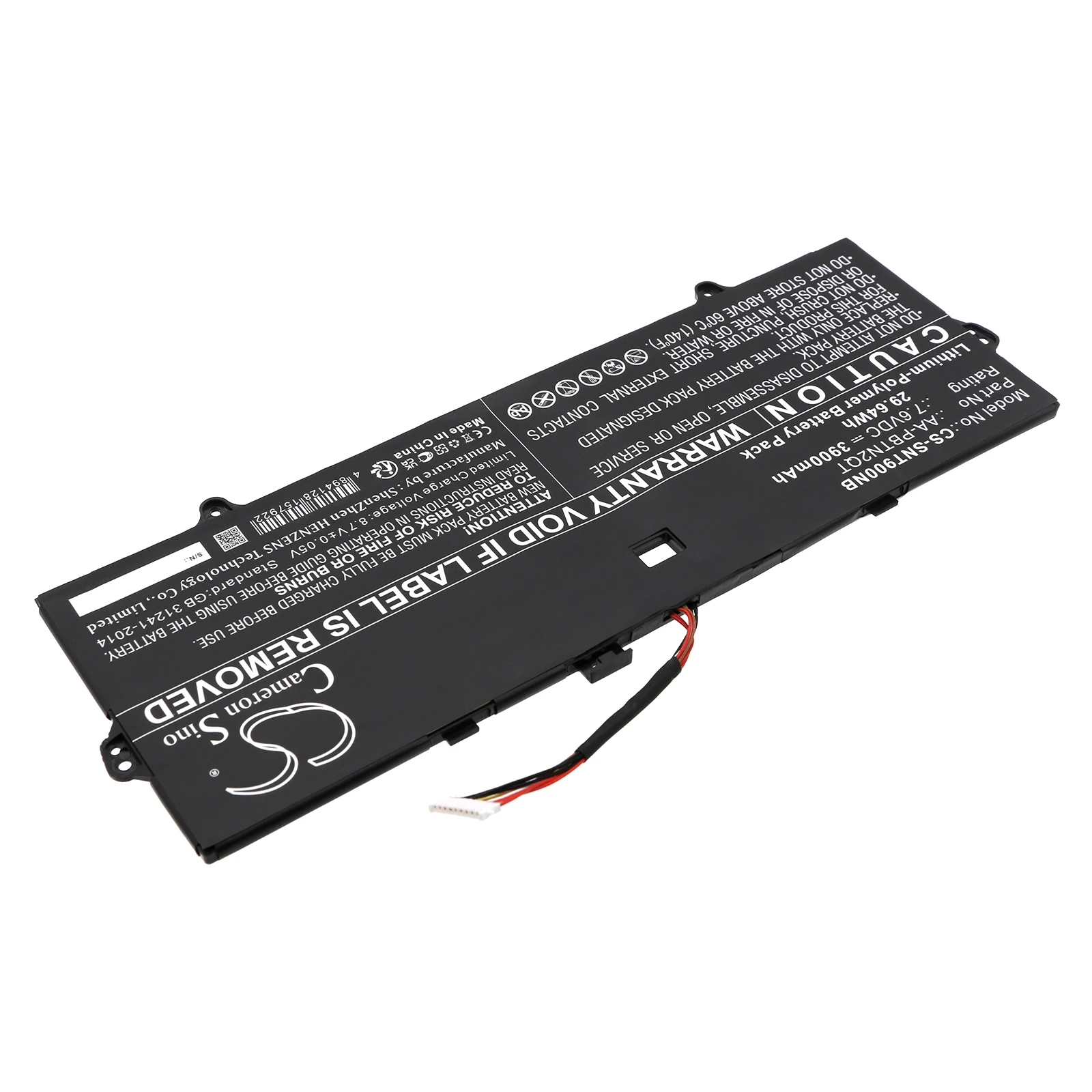 

Notebook, Laptop Battery for NT900X3N NT900X3N-K38S NT900X3N-K58L NT900X3Y-KD5S NT901X5N-K06/C NT901X5N-L07/C NT901X5N-L0W/C