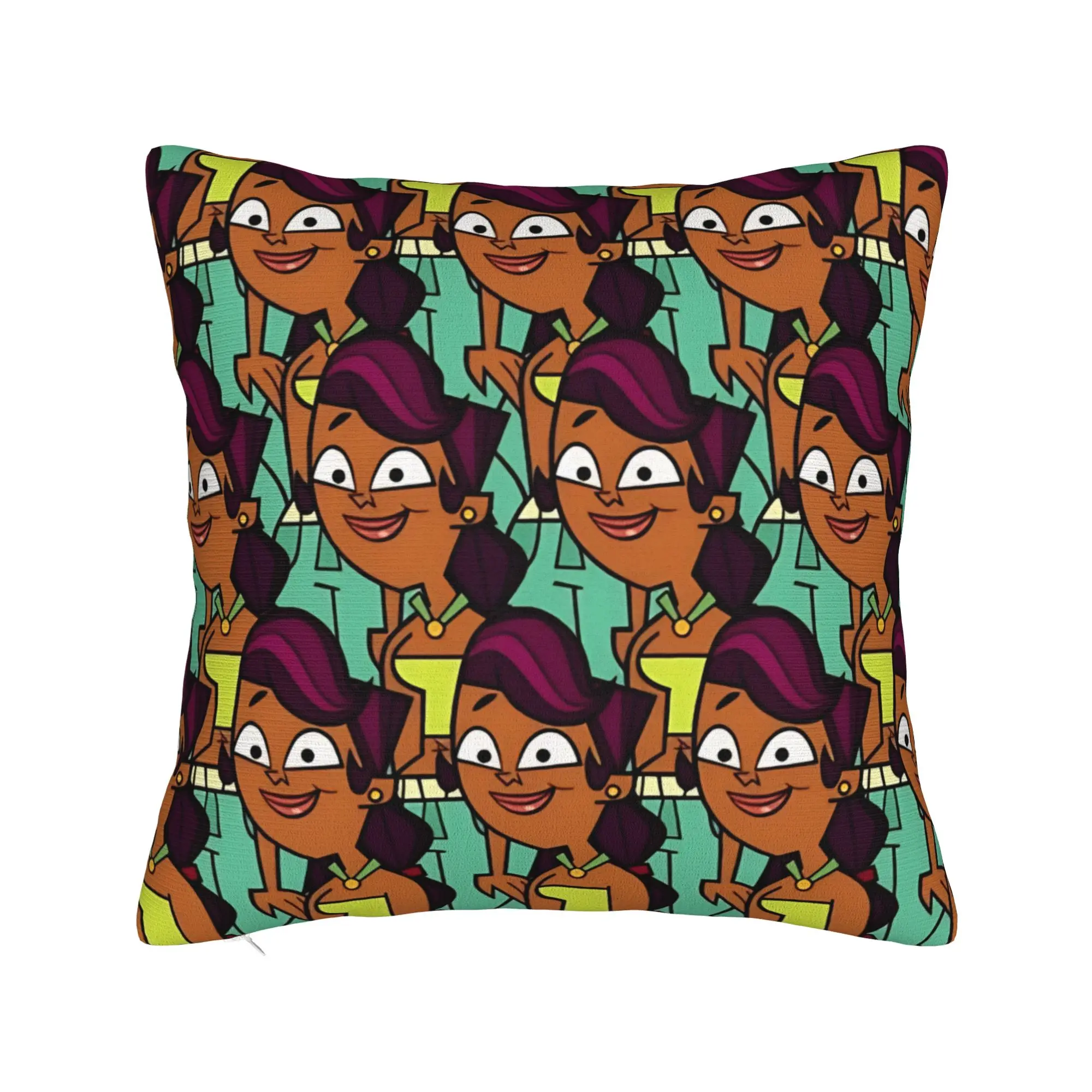Total Drama Sierra  Pillow Cover  Novelty Pillow Case For Living Room Bed Chair Soft Pillowcases Birthday Gift