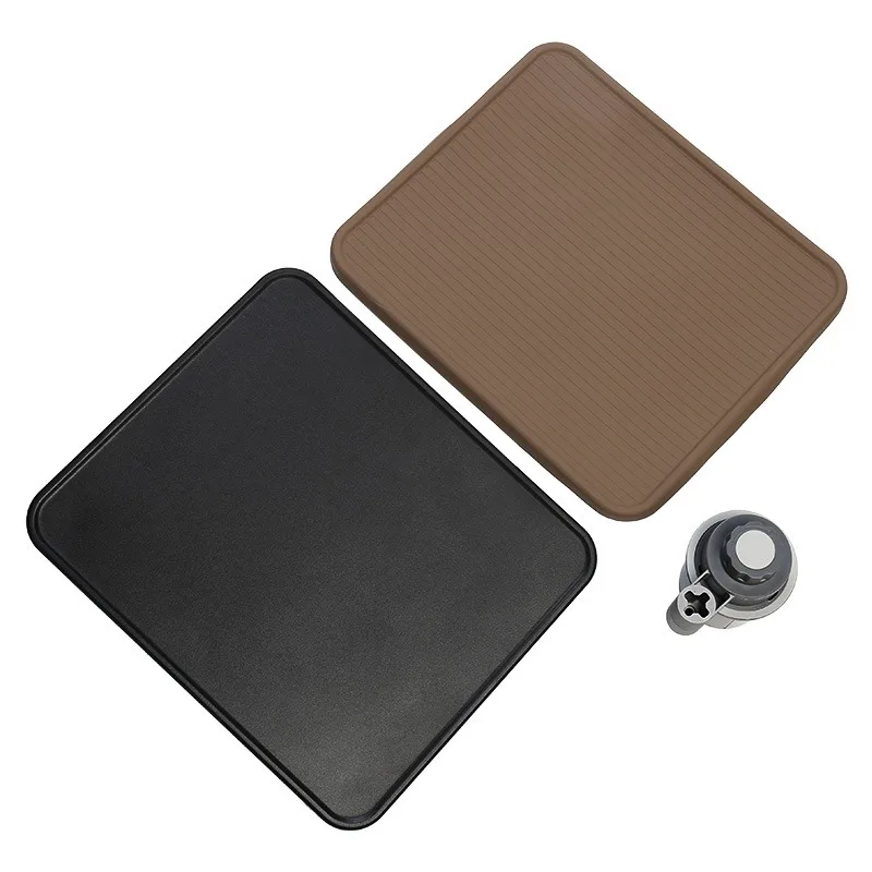 Vehicle front row multi-functional floating small table board suitable for car modification