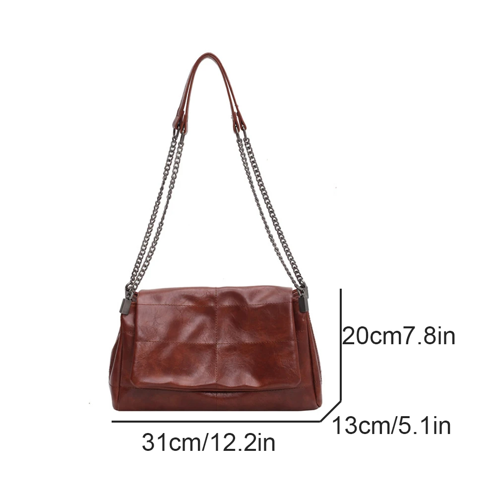 Fashionable commuter bag Crossbody bag shoulder bag Large capacity handbag PU material, suitable for women's daily travel-ll