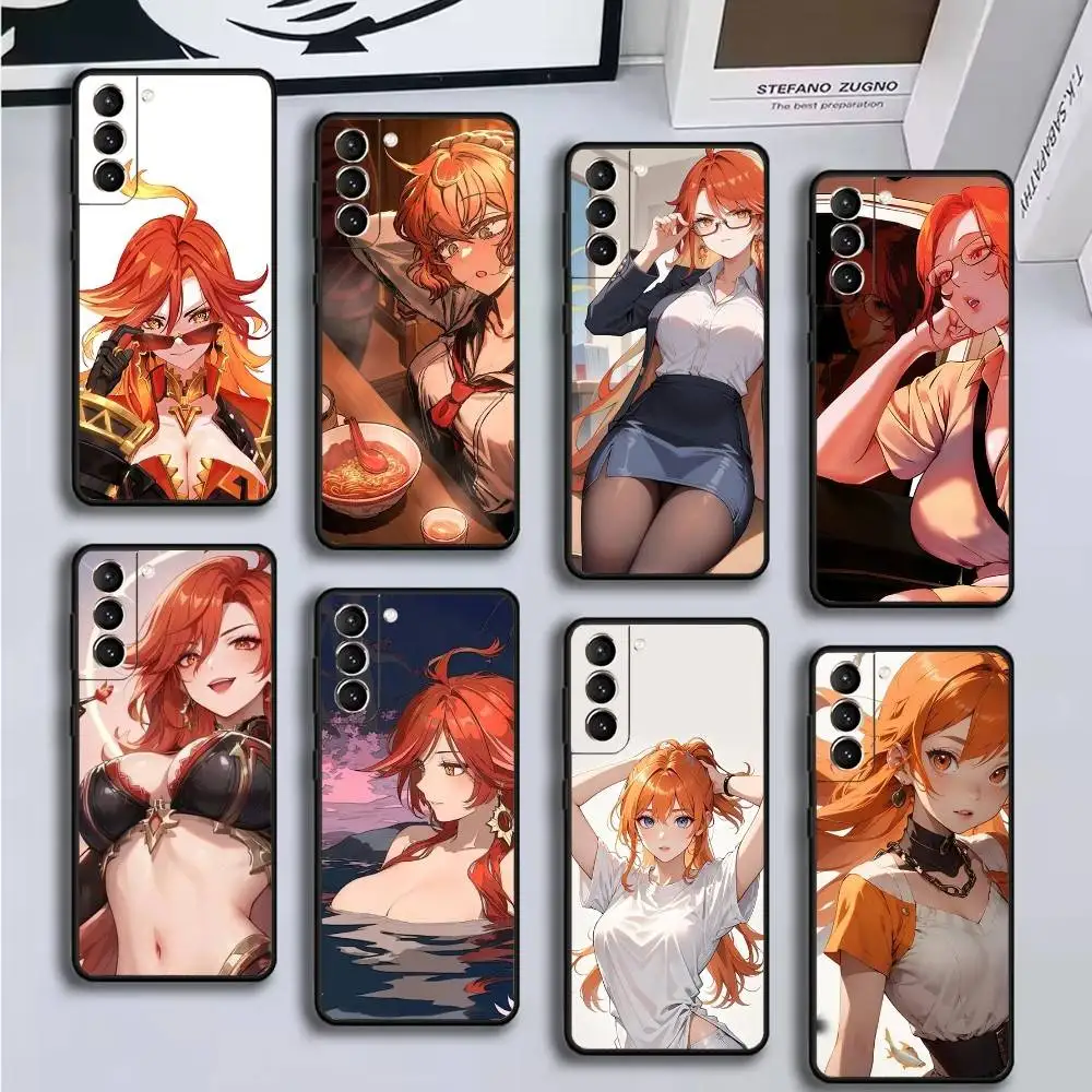 

Game L-Limbus Company Phone Case For Samsung GalaxyA13,21s,22,31,32,52,53,71,72,73,Soft Black Cover