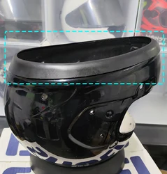 For ARAI RX7X RX-7X RX7V EVO Chaser-X CORSAIR-X Helmet Bottom Rubber Strip Protective Strip Cover Accessories