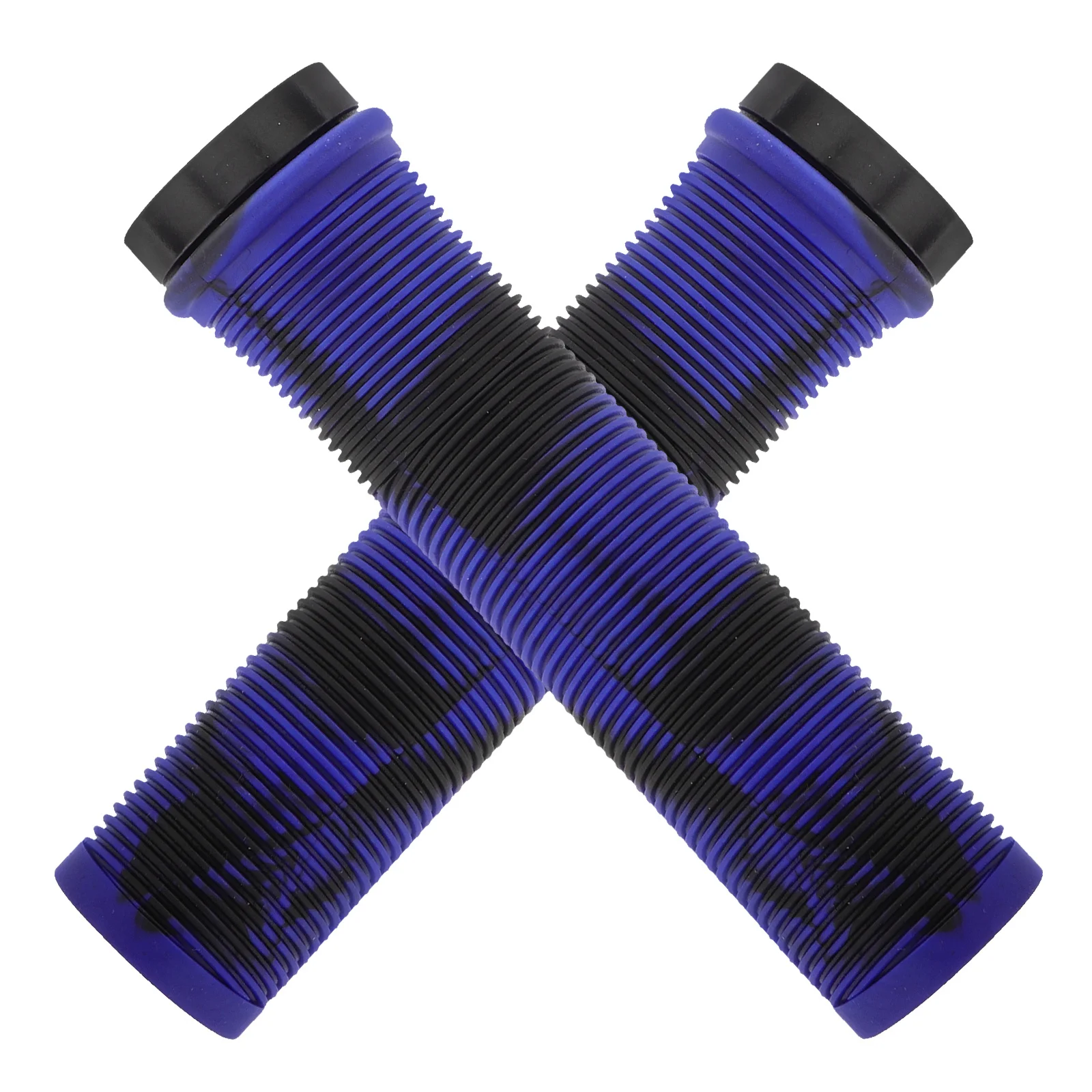 1Pair Mountain Bike Handlebar Grips Anti-Slip Soft Comfortable Ergonomic Bicycle Handle Grip Covers for Road Mountain Bikes