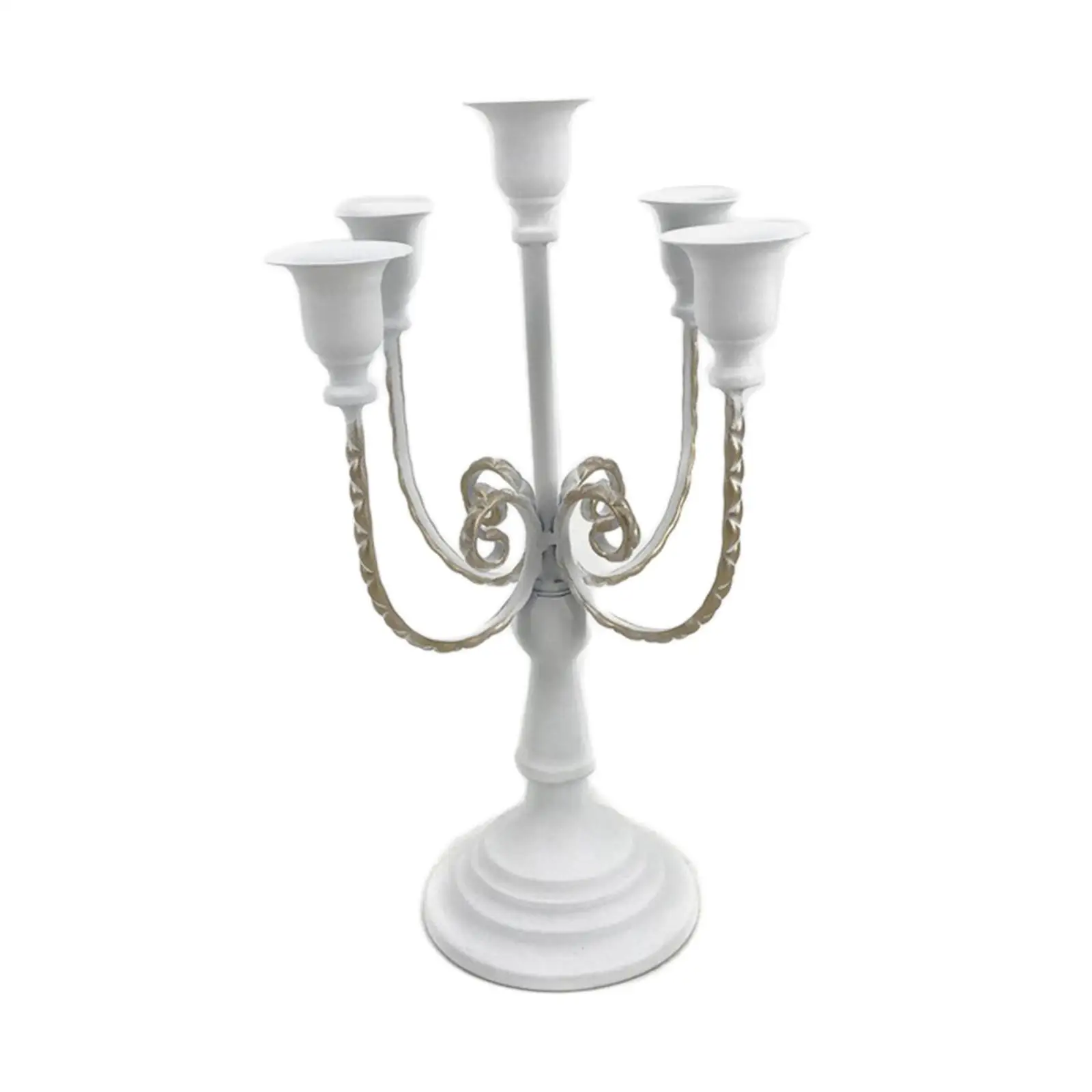 5 Headed Candle Holder Candelabra Wedding Party Room Banquet