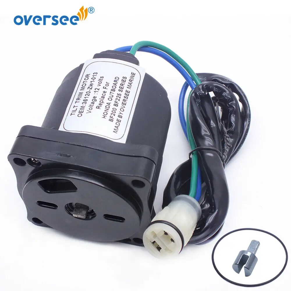 Oversee 36120-ZW1-703 Power Trim Tilt Motor 36120-ZW1 12V For Honda Outboard BF75-90-115-130HP 36129-ZW1-023