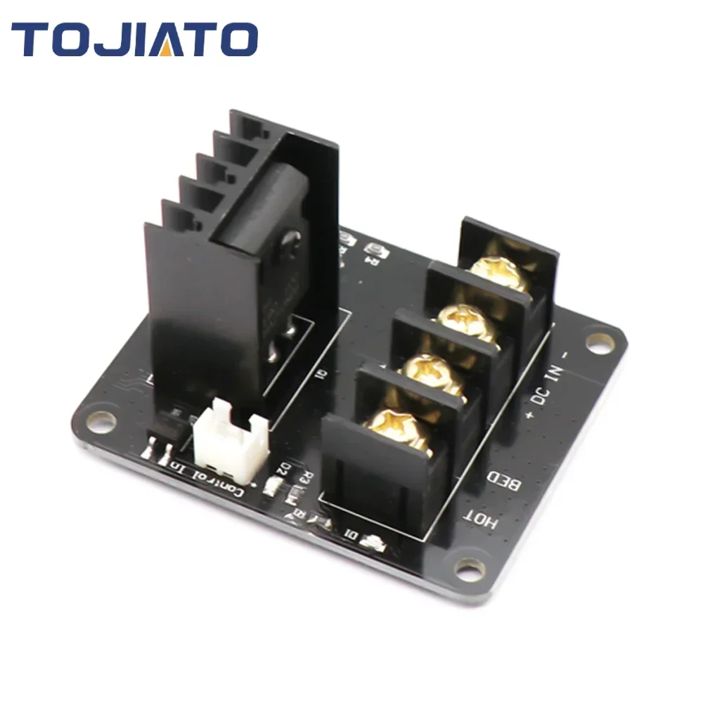 3D Printer Hotbed High-power Expansion Board Heating Controller MOS Tube High Current Load Module DC12-24V 25A for 3D Printer