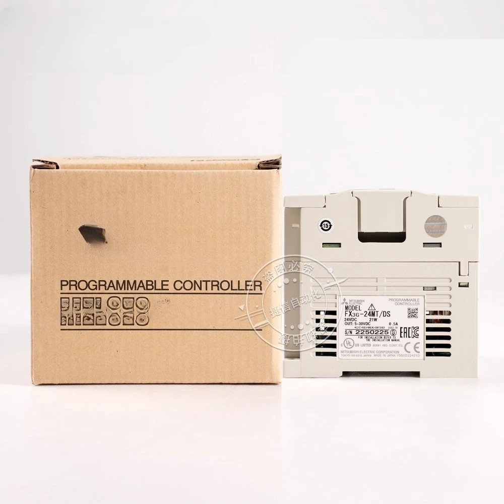 New Original PLC Programming Controller FX3G 14 24 40 60 MT MR/DS DC24V