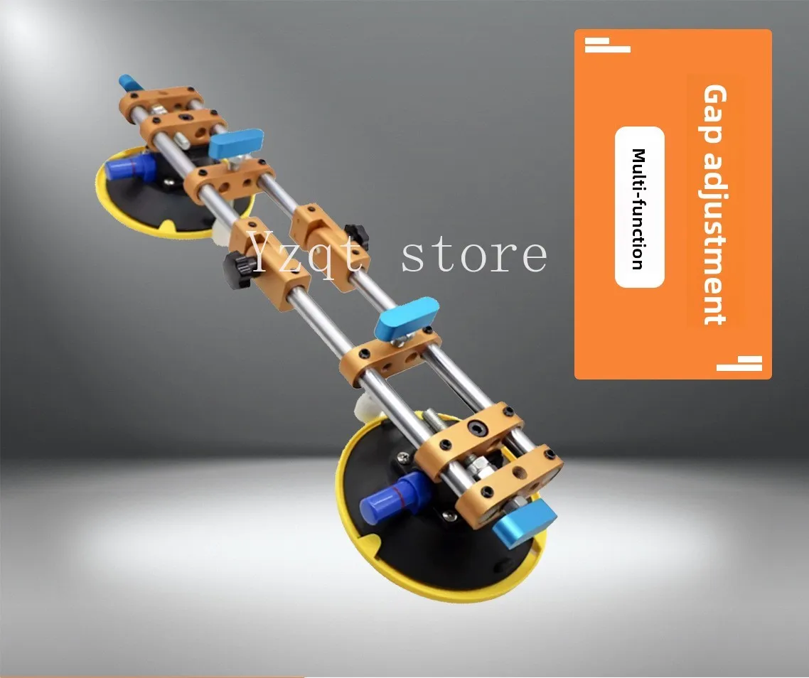 Factory Direct Sales Vacuum Pump Suction Cup Large Slab Tile Slate Countertop Seamless Tension Leveler Tool L Type