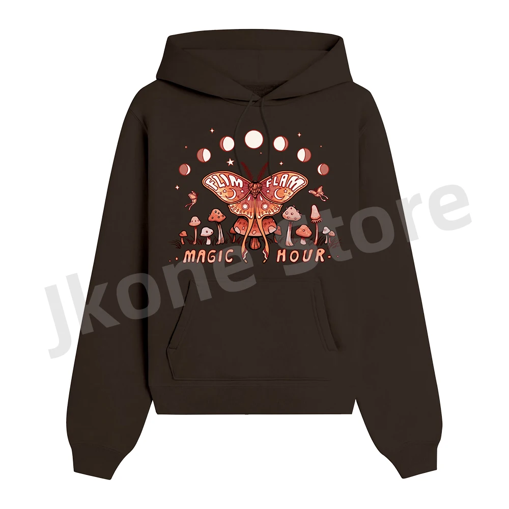 

Flamingo Hoodies Flim Flam Moth Youth Merch Print Winter Unisex Fashion Funny Casual Sweatshirts