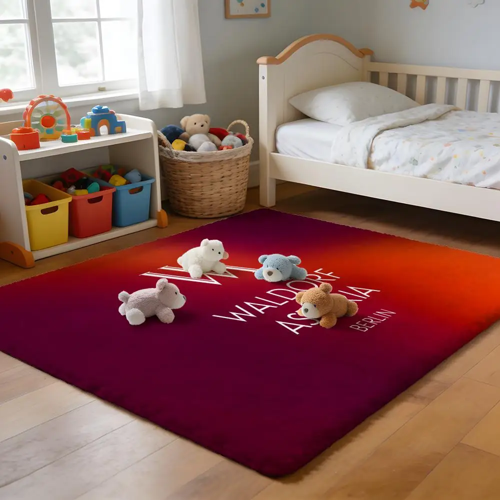 

Floor Mat Soft Flannel Rug Non-Slip Absorbent Mat for Bathroom Bedroom Home Decor Fashion W-Waldorf Astoria