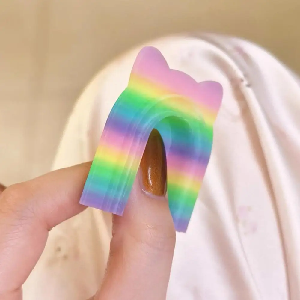 Cat Eye Auxiliary Tool, Professional Portable Nail Glass Kit, Eye Salon DIY Cat Nail Effect Art Mirror U1P0