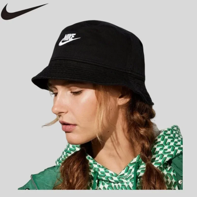 Nike Men's and Women's Casual Sports Outdoor Fishing Travel Versatile Simple Sun Hat Fisherman Hat FB5381
