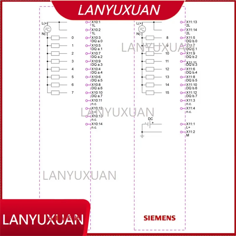 New & PLC S7-1200 G2 SM 1222 Digital Output 16 Relays Outputs: 16x DO Relay 2A 6ES7222-5HH50-0XB0