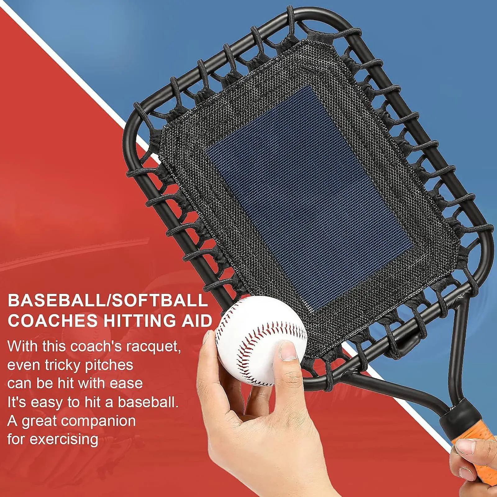 

Baseball Training Racquet Professional Iron Tube Batting Practice Device Baseball Accessories for Skills Drills