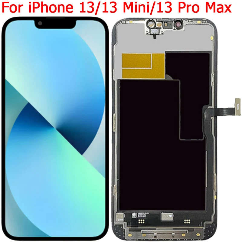 

Tested LCD For iPhone 13 Pro Max 13 Mini Display Original OLED 3D Touch Screen For iPhone 13 LCD OLED Display Screen Replacement