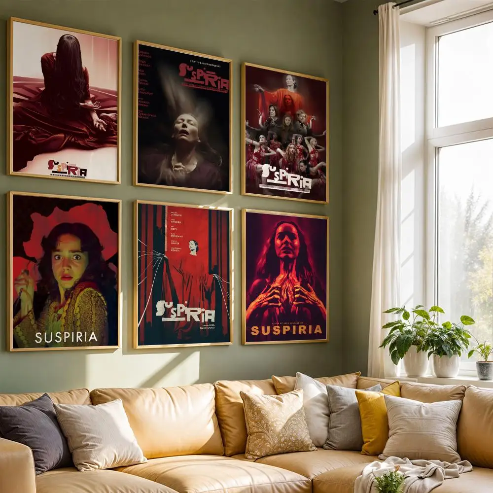 Movie Suspiria Poster HD Quality Wall Art Retro Posters For Home Room Wall Decor Kawaii Room Decor