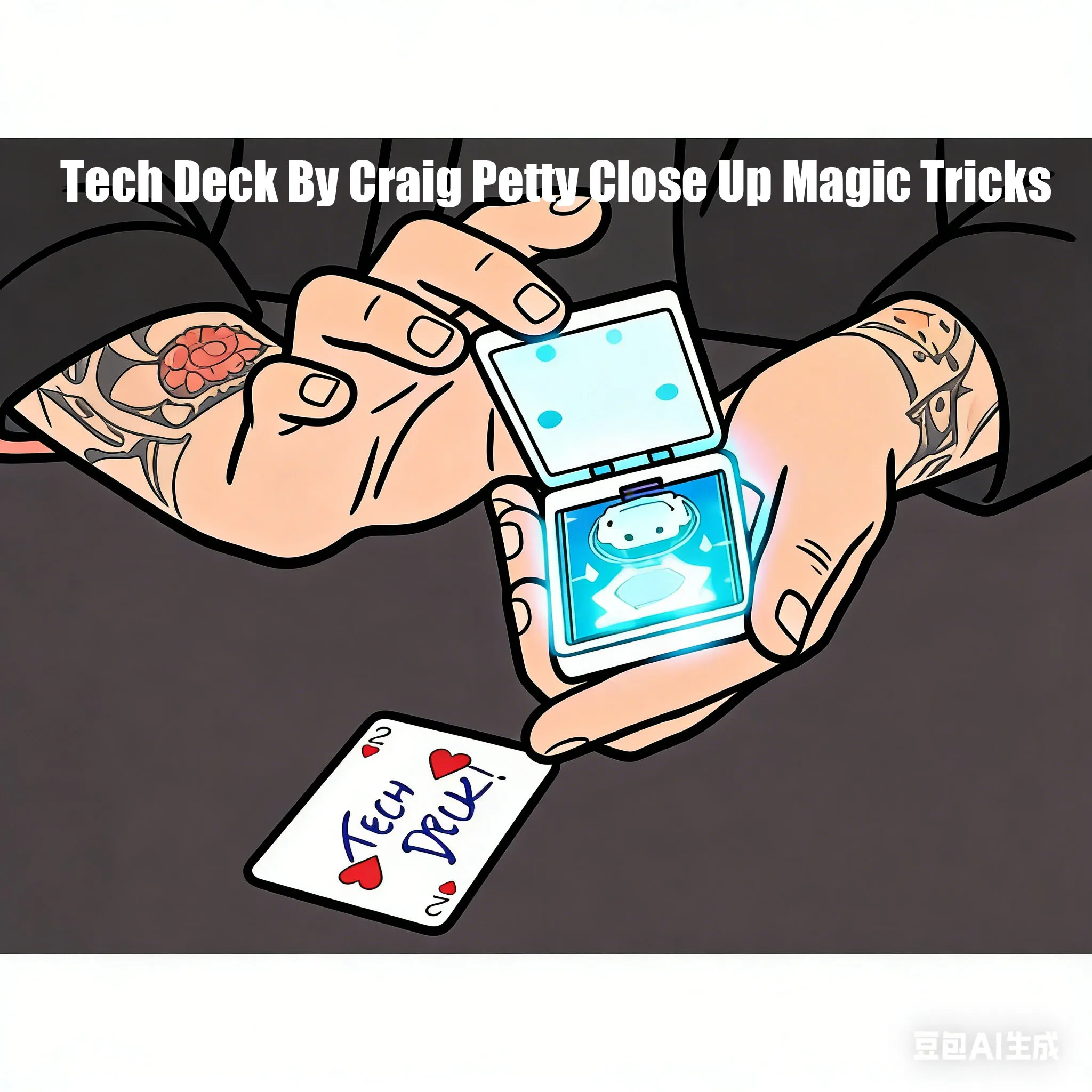 

Tech Deck от Крейга Питти: Фокусы с картами, иллюзии, реквизит для покера, профессиональные высокотехнологичные магические устройства для фокусников