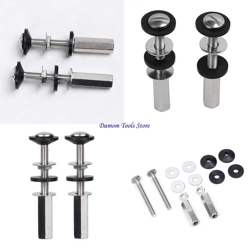 

57be 2pcs Туалетные болты и шайбы ремонтные набора наборе