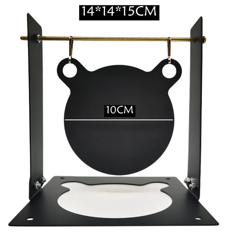 10CM Detachable Portable Bear Shaped Target Indoor and Outdoor Slingshot Air Gun Target Trainer Hanging Shooting Target