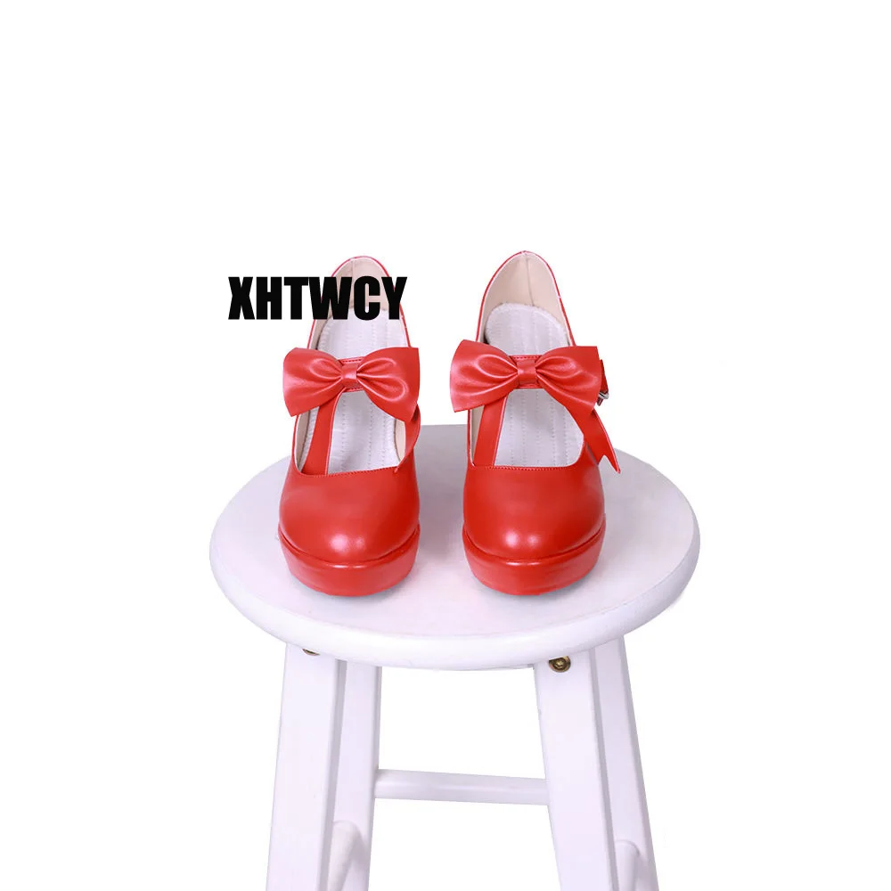 

Card Captor SAKURA Cos KINOMOTO SAKURA Cosplay Shoes Cardcaptor Women College Anime Cartoon