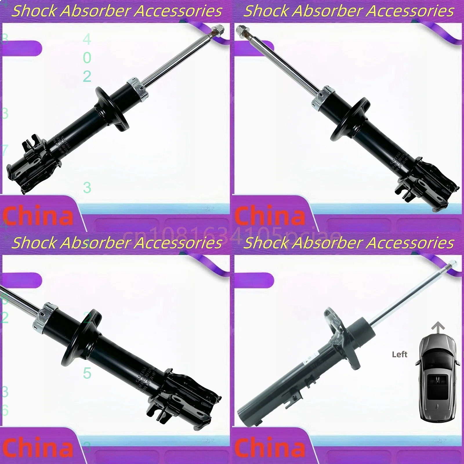 For GAC Aion S/S Plus Front Shock Absorber Support Rod Auto Parts