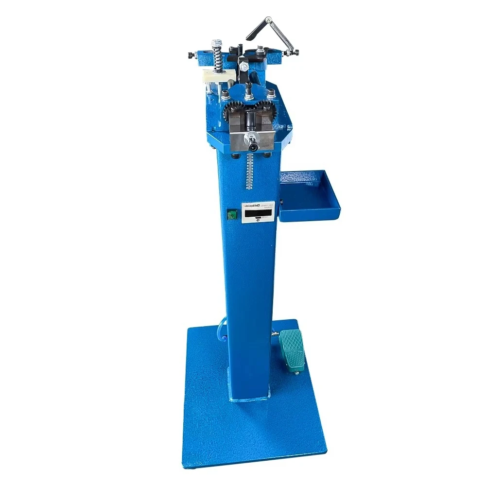 

Leather Belt Buckle Stapling Machine Horse Tack Belt Loop Locking Nailing Machine