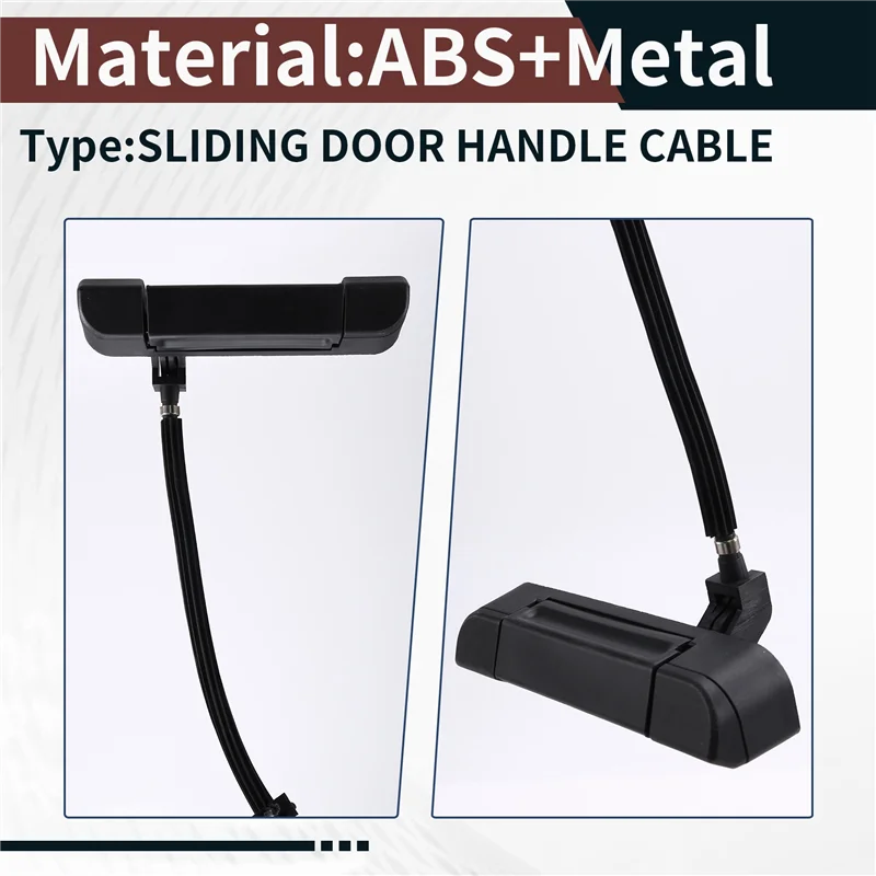 

ABTC-For FORD TRANSIT LWB MK6 MK7 2000-2014 Car RIGHT LOADING SLIDING DOOR INNER HANDLE CABLE YC15-V266A62-AG
