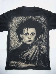 T-Shirt a forbice EDWARD Tim Burton Johnny Depp Goth Punk Film New Cool Tee Shirt