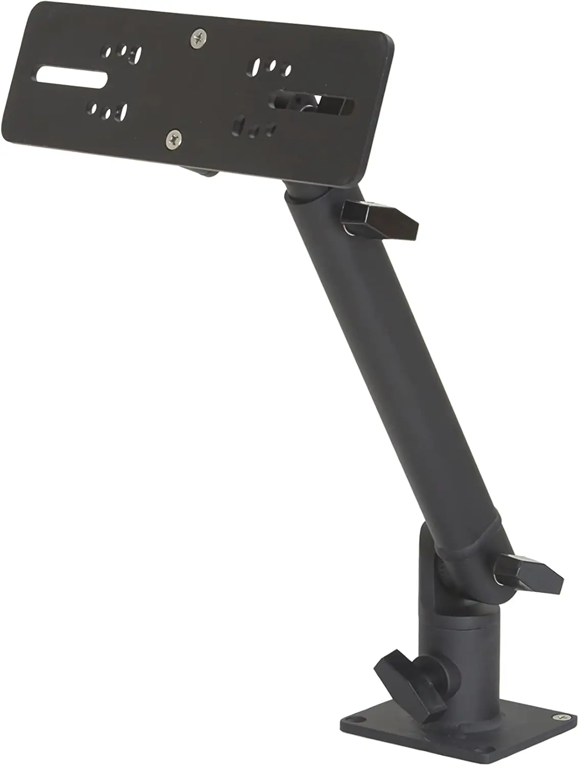 

Анодированный алюминий 350 ° Поворотное крепление для эхолота с регулируемой высотой, простая установка для большинства мониторов