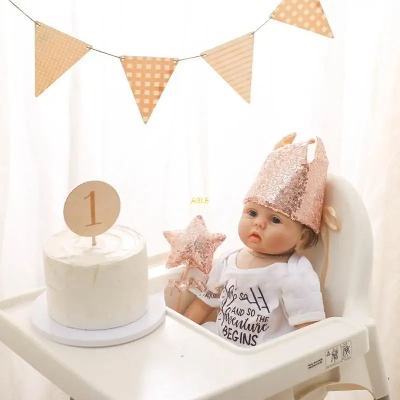 

Children Birthday Party Headband Enchanting Wand for Boy Girl Celebrate with