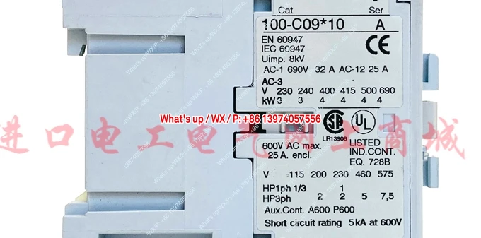 Original imported, contactor 100-C09KF10 100-C09 * 01 AC110V220V